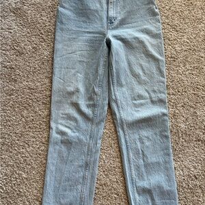 Abercrombie & Fitch Light Blue Straight Leg Jeans